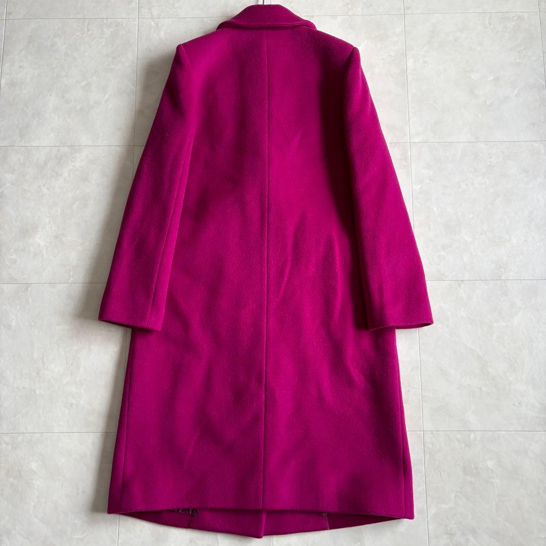 新品タグ付✨PINKY&DIANNE Wビーバーチェスターコート ピンク38
