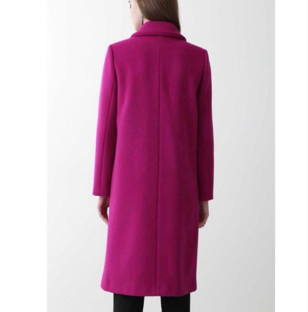 新品タグ付✨PINKY&DIANNE Wビーバーチェスターコート ピンク38