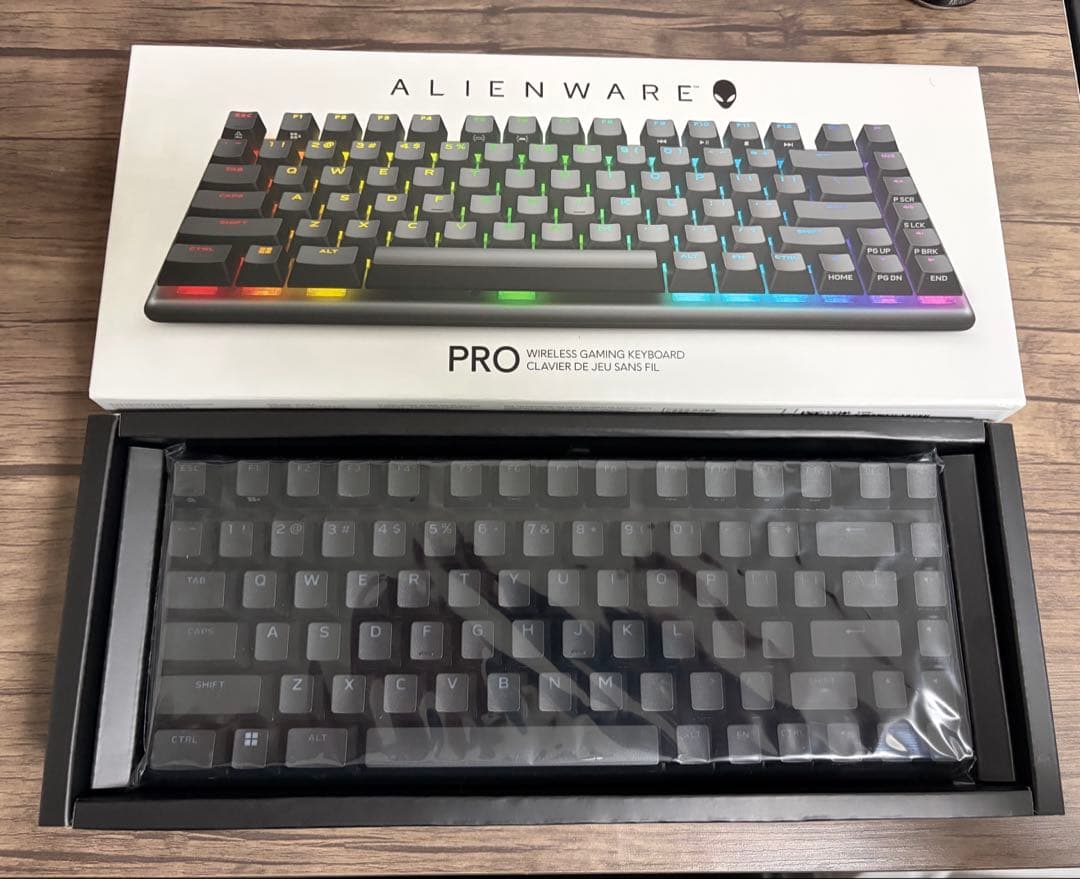 Alienware Pro ワイヤレスゲーミングキーボード&マウス2点セット