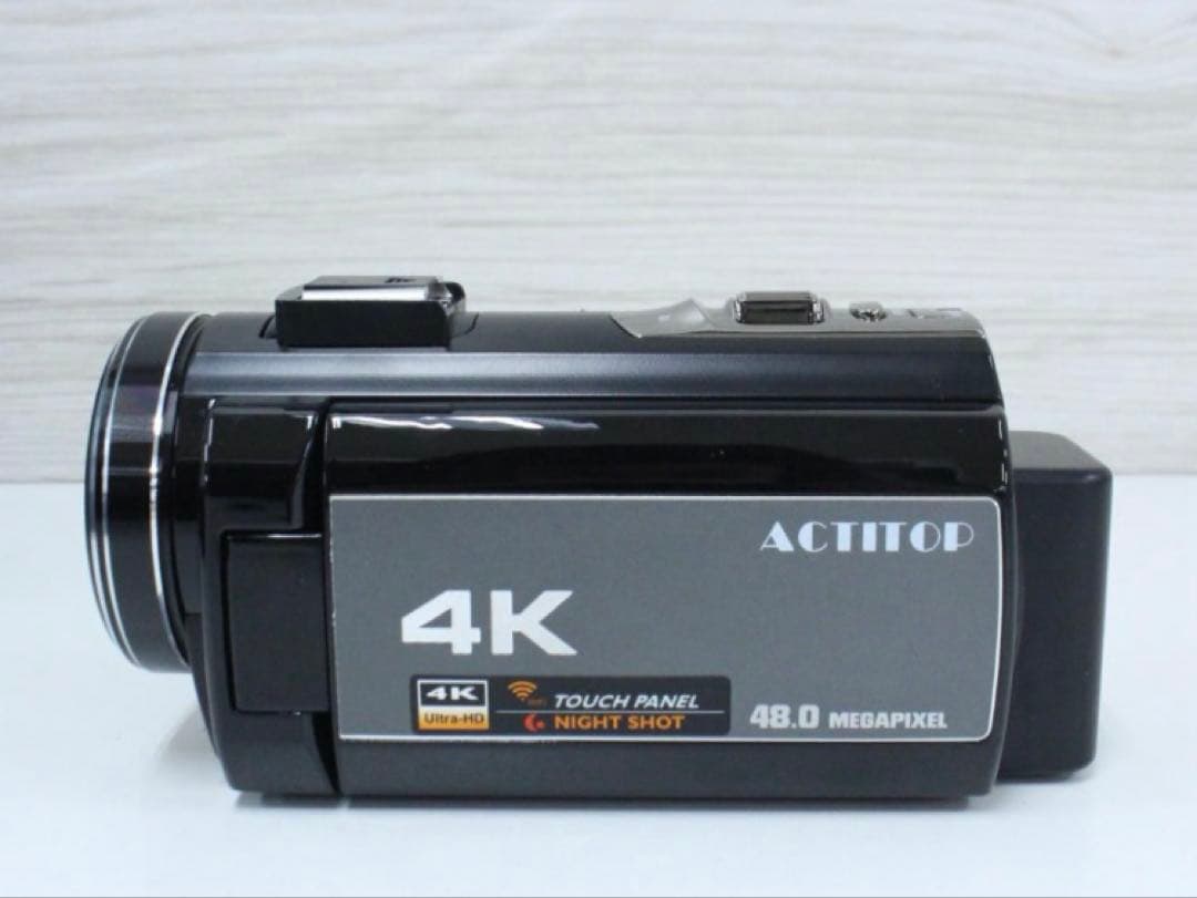 ACTITOP HDV-214K 4Kデジタルビデオカメラセット　動作確認済