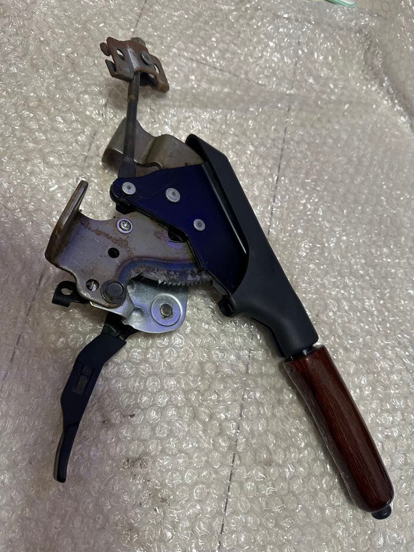 ミラジーノ　L700S ウッド　木目　サイドブレーキレバー