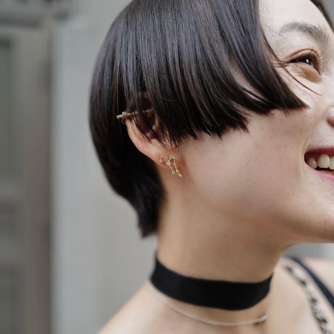 【未使用】rippmonster ピアス 星降る夜 bonne nuit 蠍座