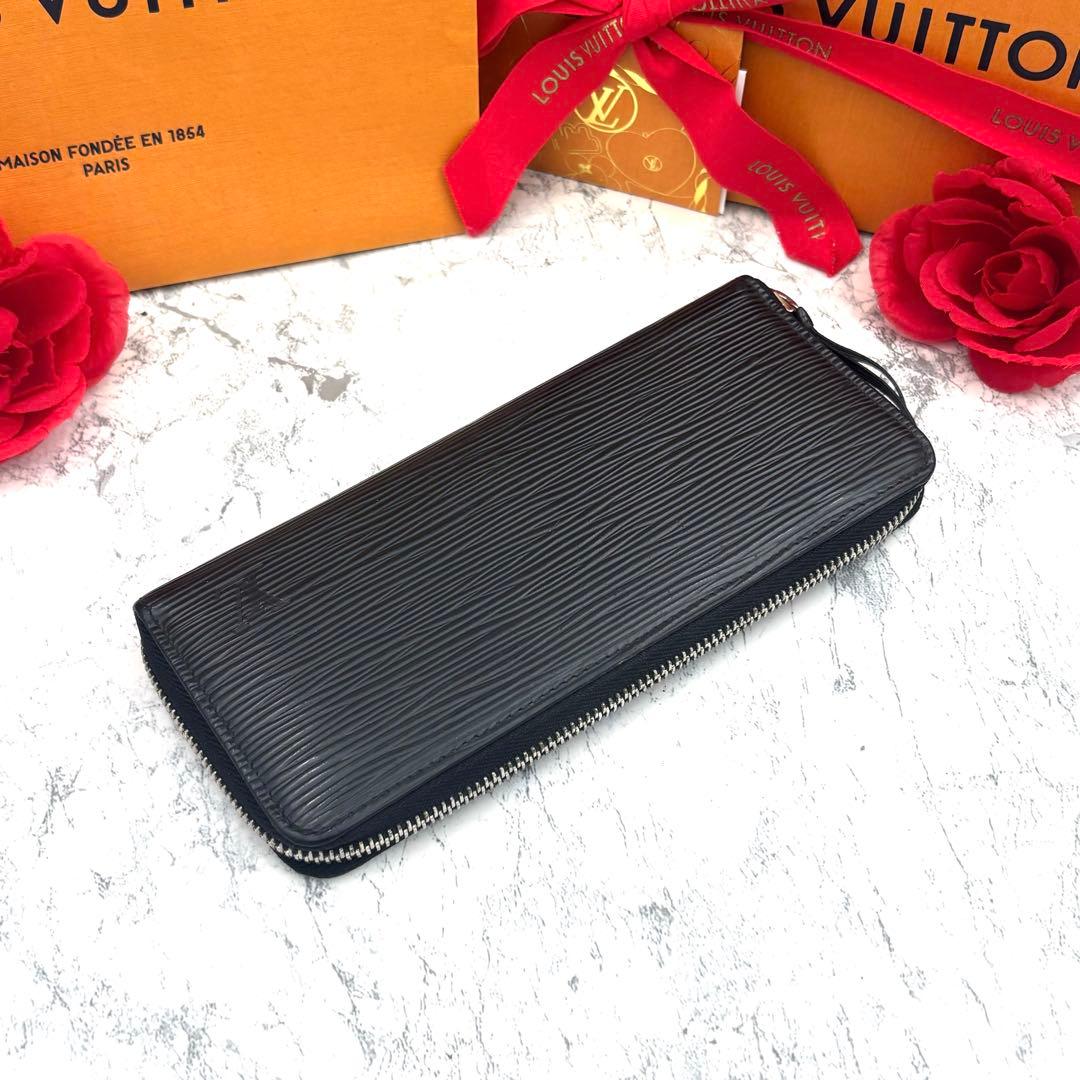 【新品仕様】 ルイヴィトン エピ ポルトフォイユ クレマンス 長財布