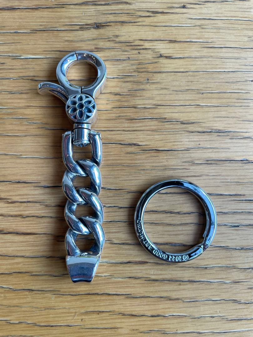 グッドアートハリウッド　シルバー 925 チェーン　キーホルダー