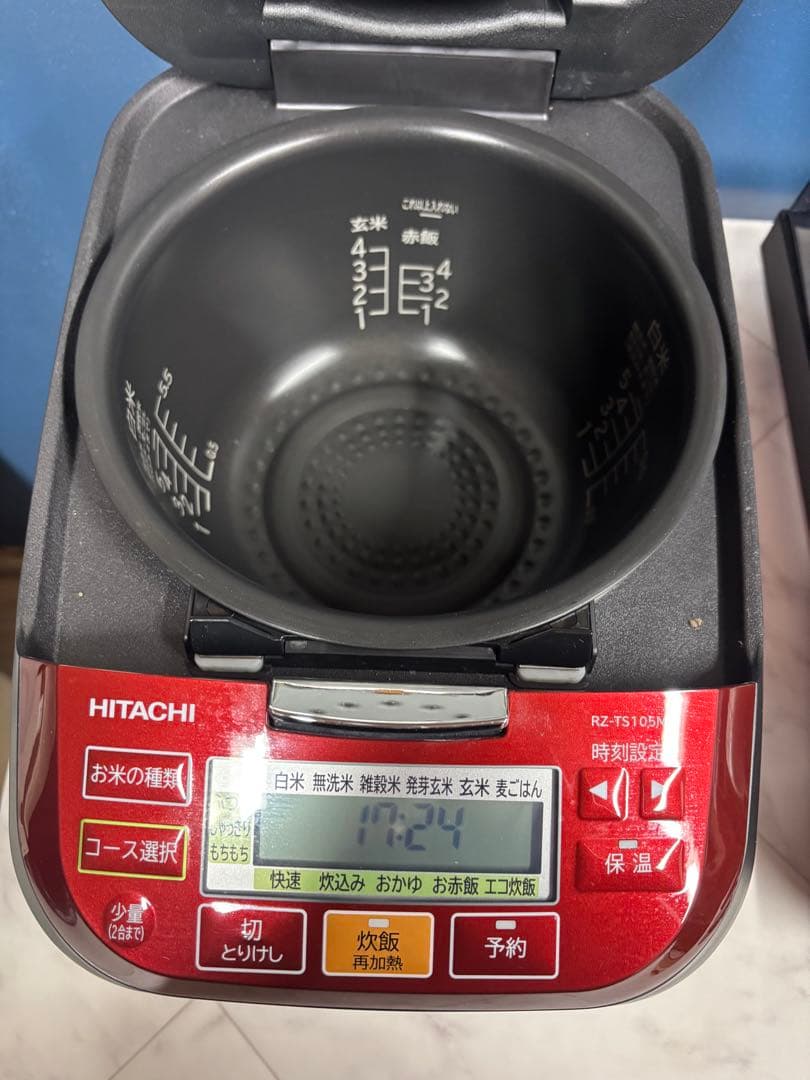 えいこ　HITACHI IH炊飯器 RZ-TS105M 2023年製