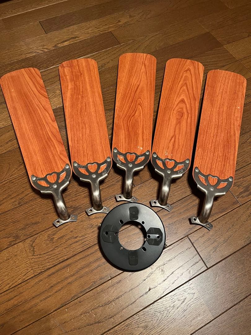 木目調シーリングファン オーデリック