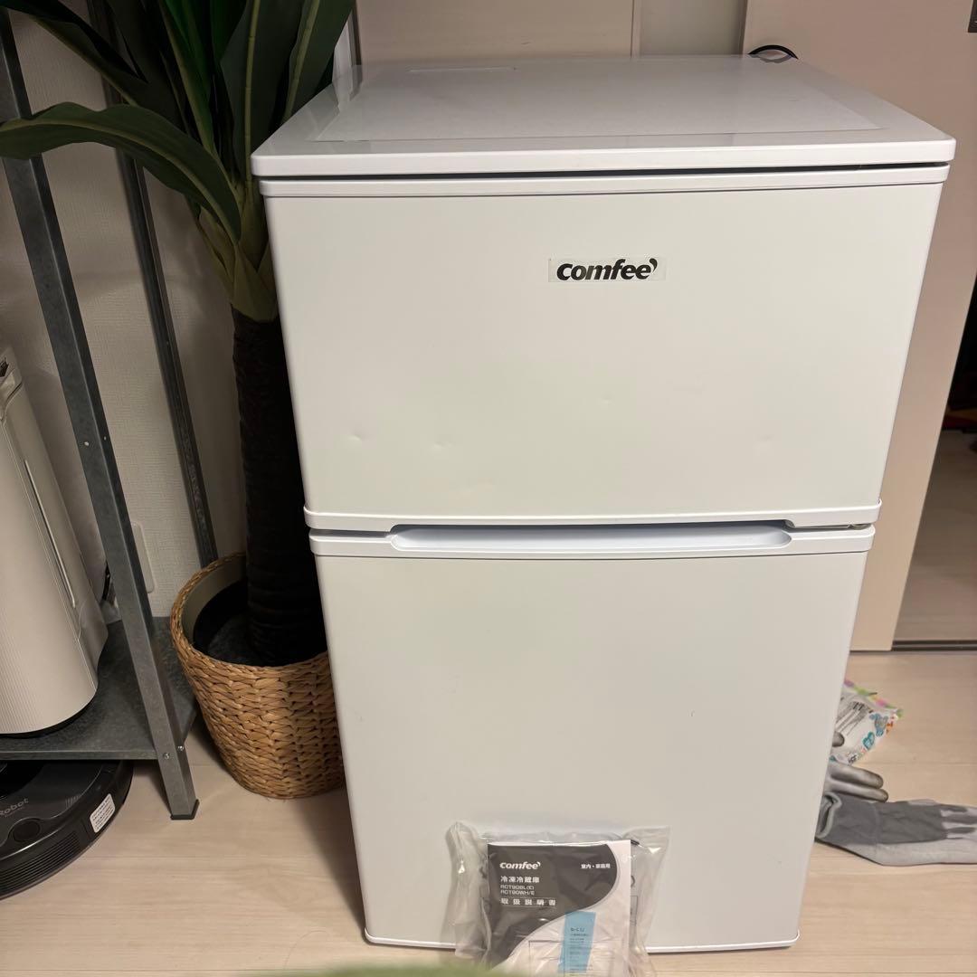 comfee 冷蔵庫 RCT90WH/E