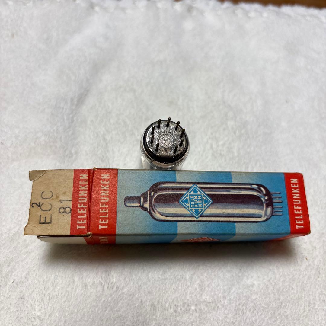 テレフンケン　ECC81 真空管　ダイヤマーク