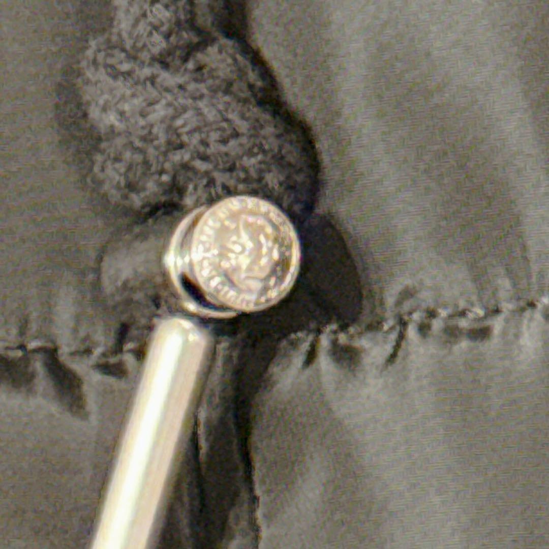 未使用級 DIESEL ディーゼル 異素材ZIPパーカー L ブラック