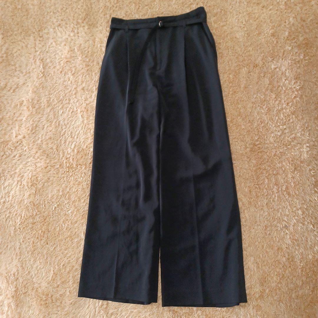 グリーンレーベルリラクシング　サラフール テーラード ジャケット　ワイドパンツ