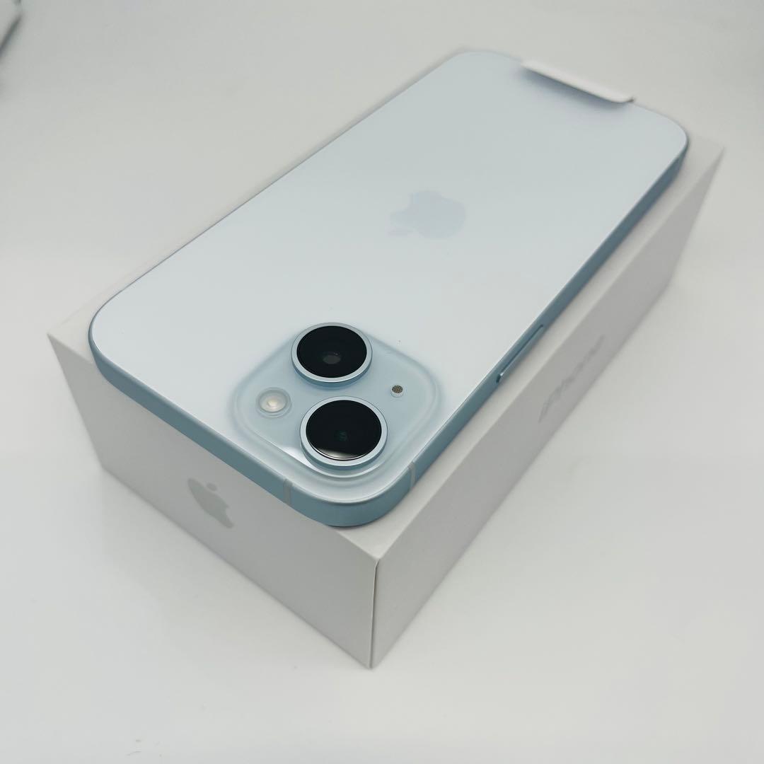 整備未使用　iPhone 15 128 GB SIMフリー　ブルー　本体