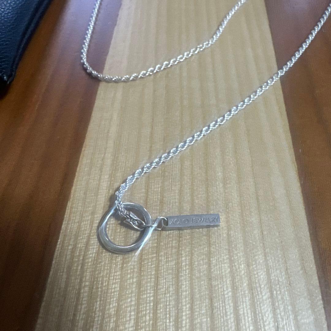 XOLO French Rope Link Necklace シルバー