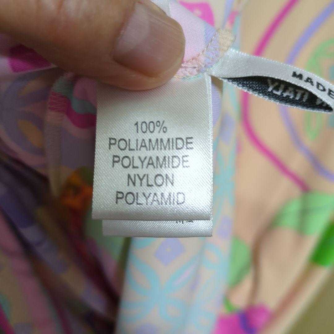 最終お値下げ！LEONARDカシュクールワンピースピンク系花柄サイズ44