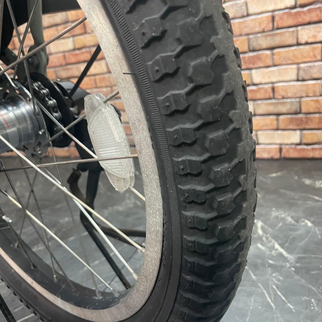 引き取り価格【79】電動自転車 ブリヂストン bikke ブルーグレー