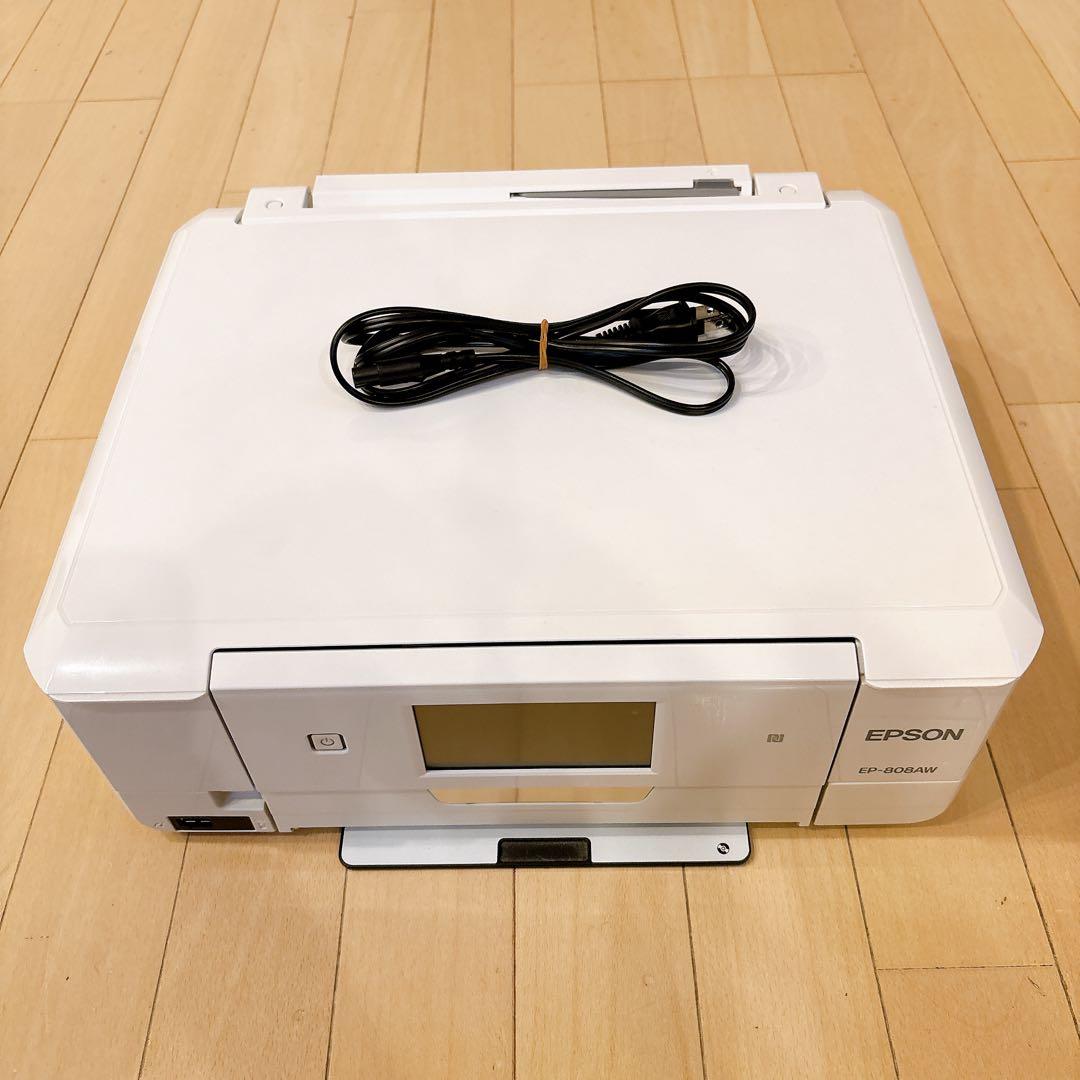 【ジャンク品】EPSON　EP-808AW　プリンター スキャナー 複合機