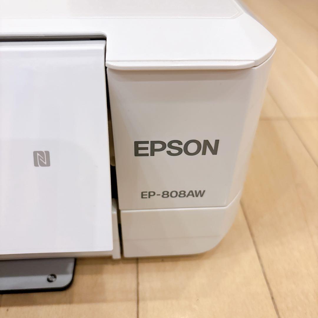 【ジャンク品】EPSON　EP-808AW　プリンター スキャナー 複合機