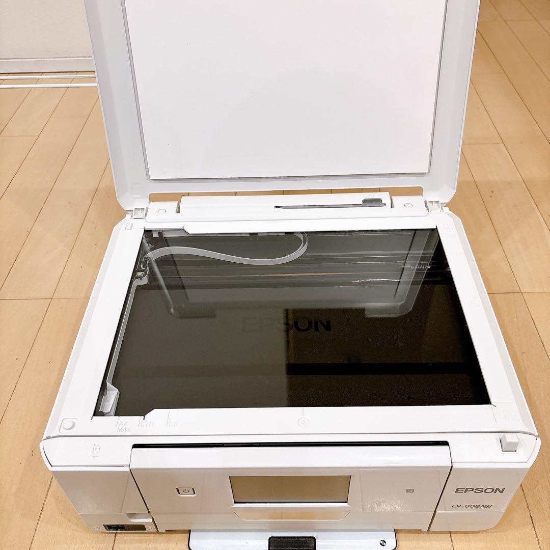 【ジャンク品】EPSON　EP-808AW　プリンター スキャナー 複合機