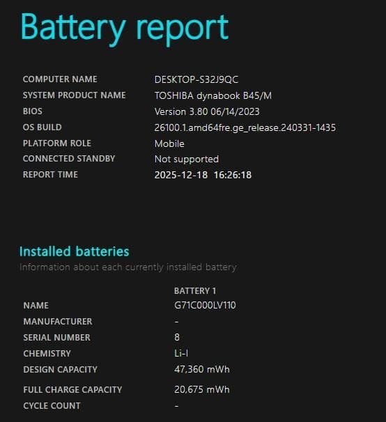 dynabookノートパソコン Celeron/8GB/新品SSD/Win11
