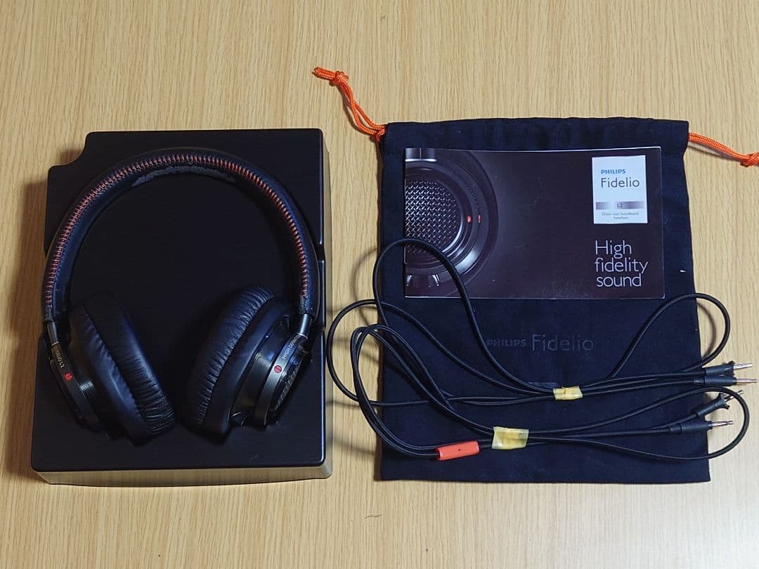 Philips Fidelio L2 ヘッドホン パッド交換済