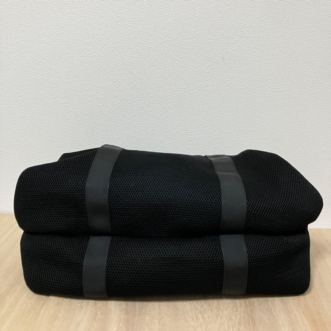 訳あり✨美品✨レペット✨ボストンバッグ✨メッシュ✨大容量✨ブラック✨軽量