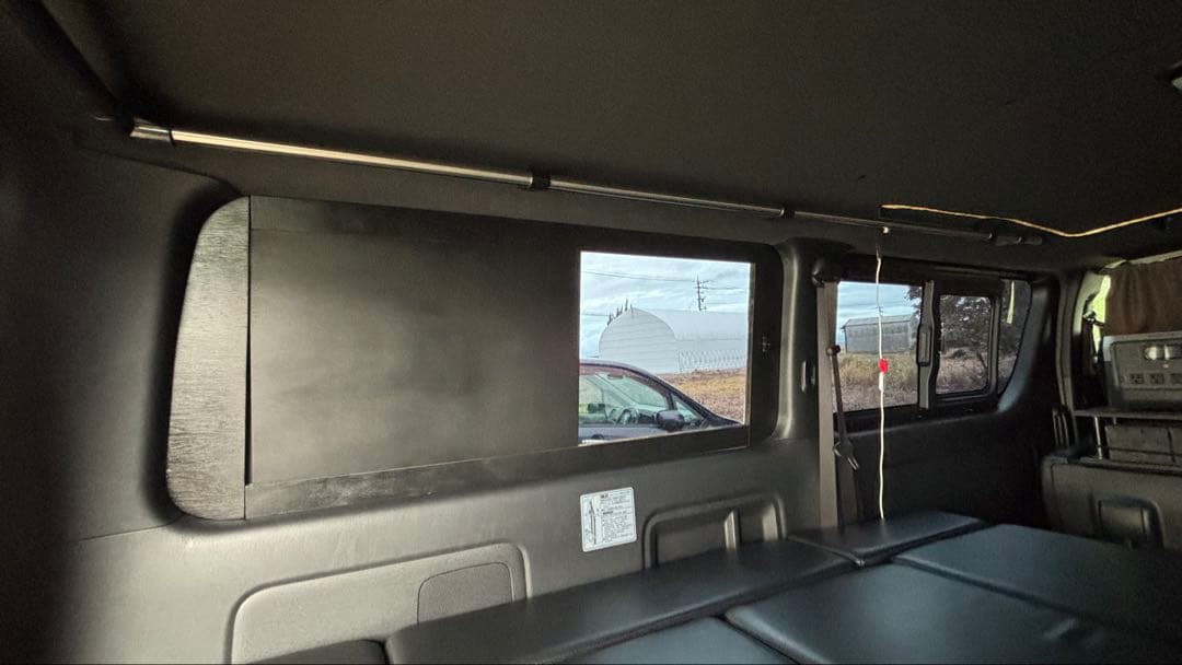 ハイエース 200系 スーパーGL 窓埋め パネル 開閉式 断熱 『左右セット』