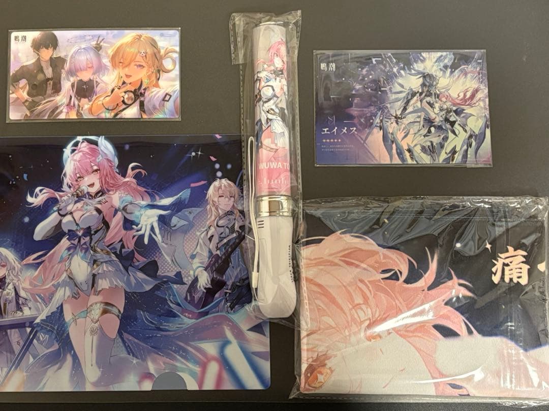 【即購入◯】鳴潮 エイメス ペンライト ポストカード タオル 池袋 限定 特典