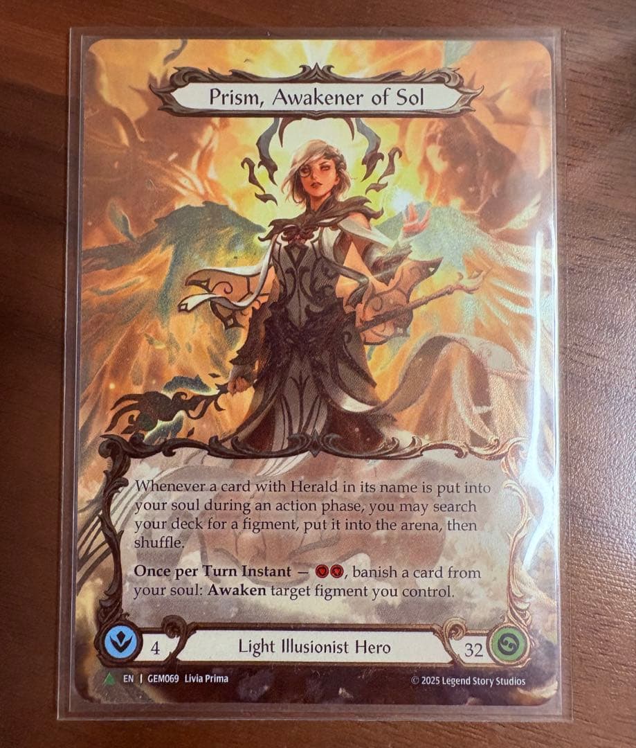 その他 Prism, Awakener of Sol Marvel GEM069 FaB