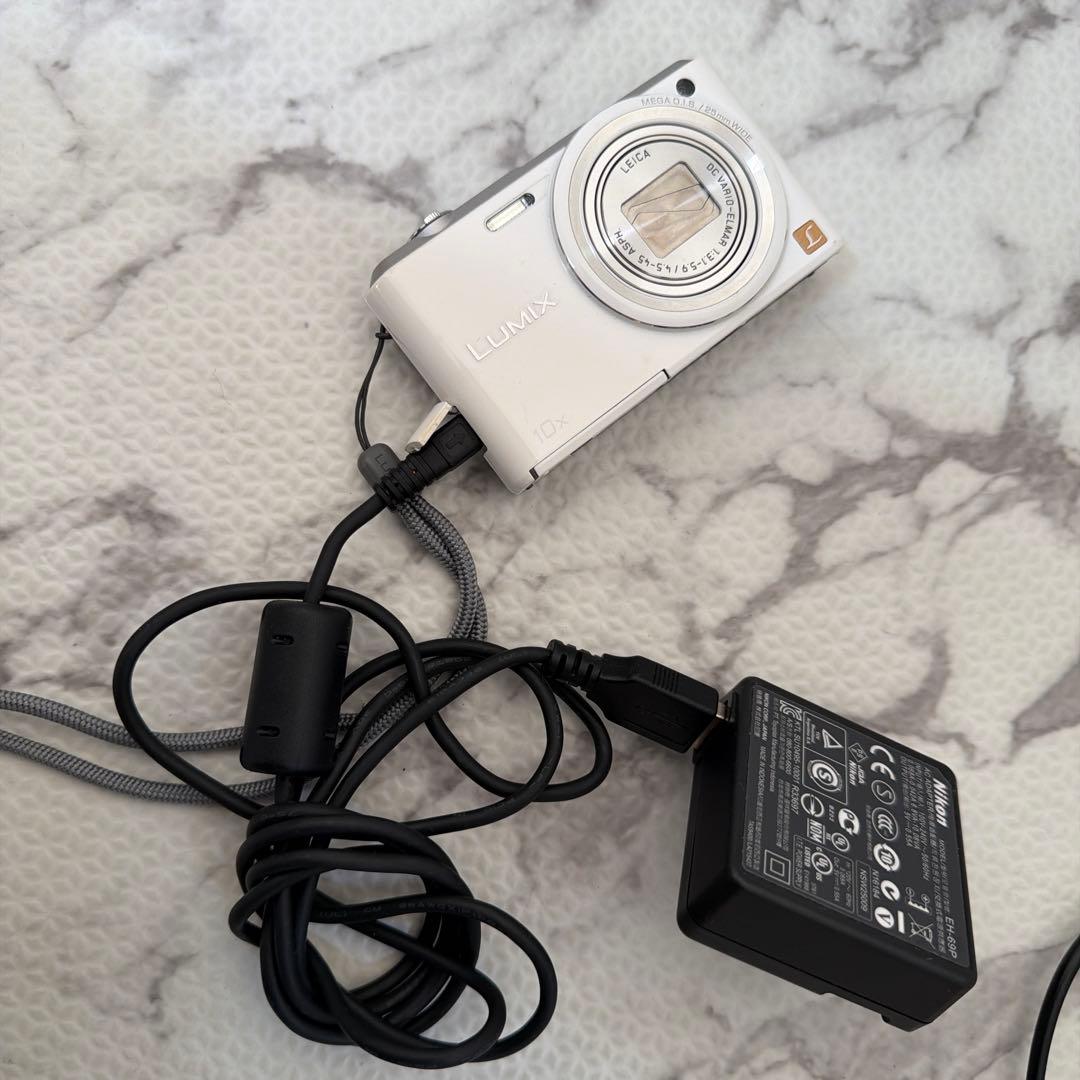 ひ*7様 Panasonic LUMIX DMC-SZ3 ホワイトコンパクトデジ