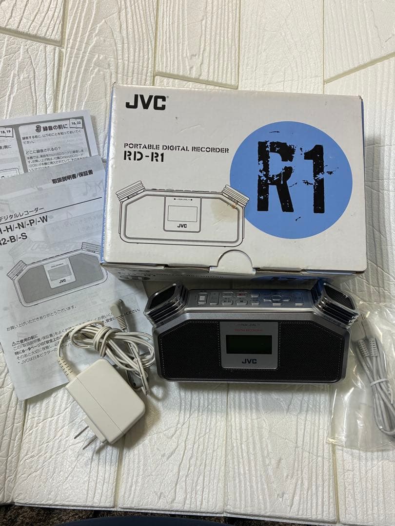 JVC ポータブルデジタルレコーダー RD-R1