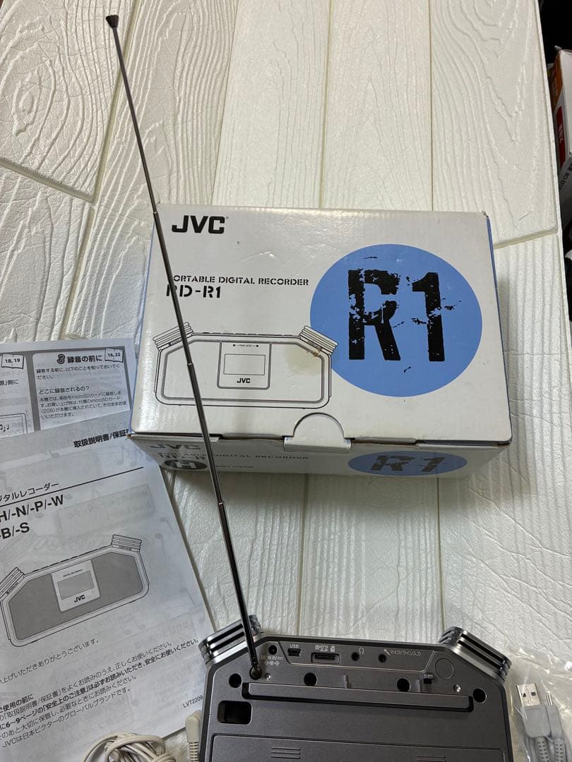 JVC ポータブルデジタルレコーダー RD-R1