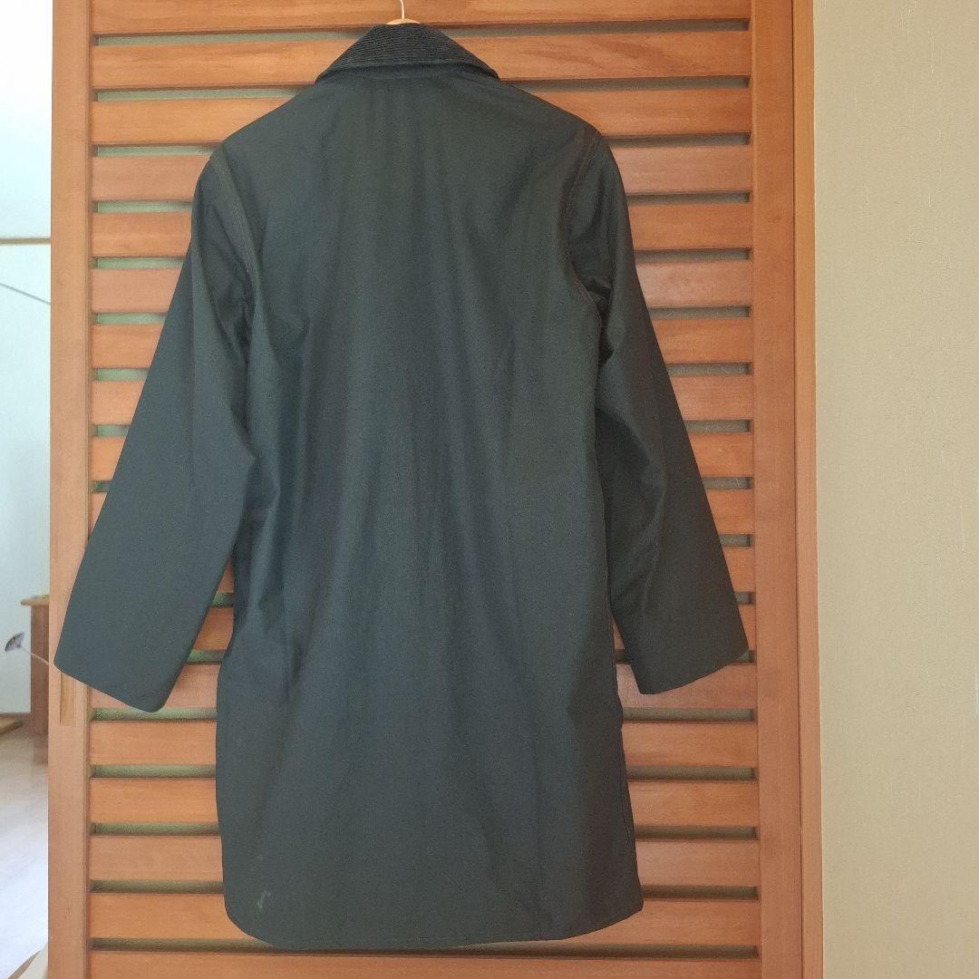 バブアーボーダーネイビーブラウンステッチ稀少!ほぼ新品　00,s 36