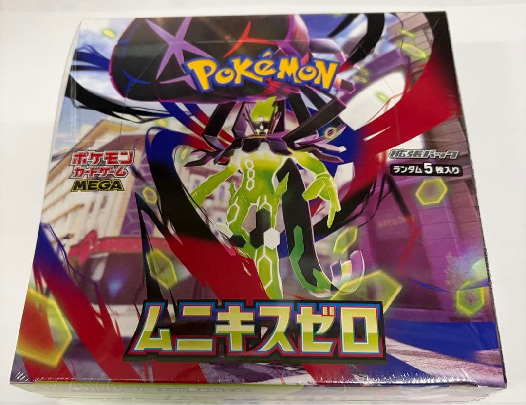 ポケモンカードゲーム　ムニキスゼロ1BOX 新品未開封　【シュリンク付き】