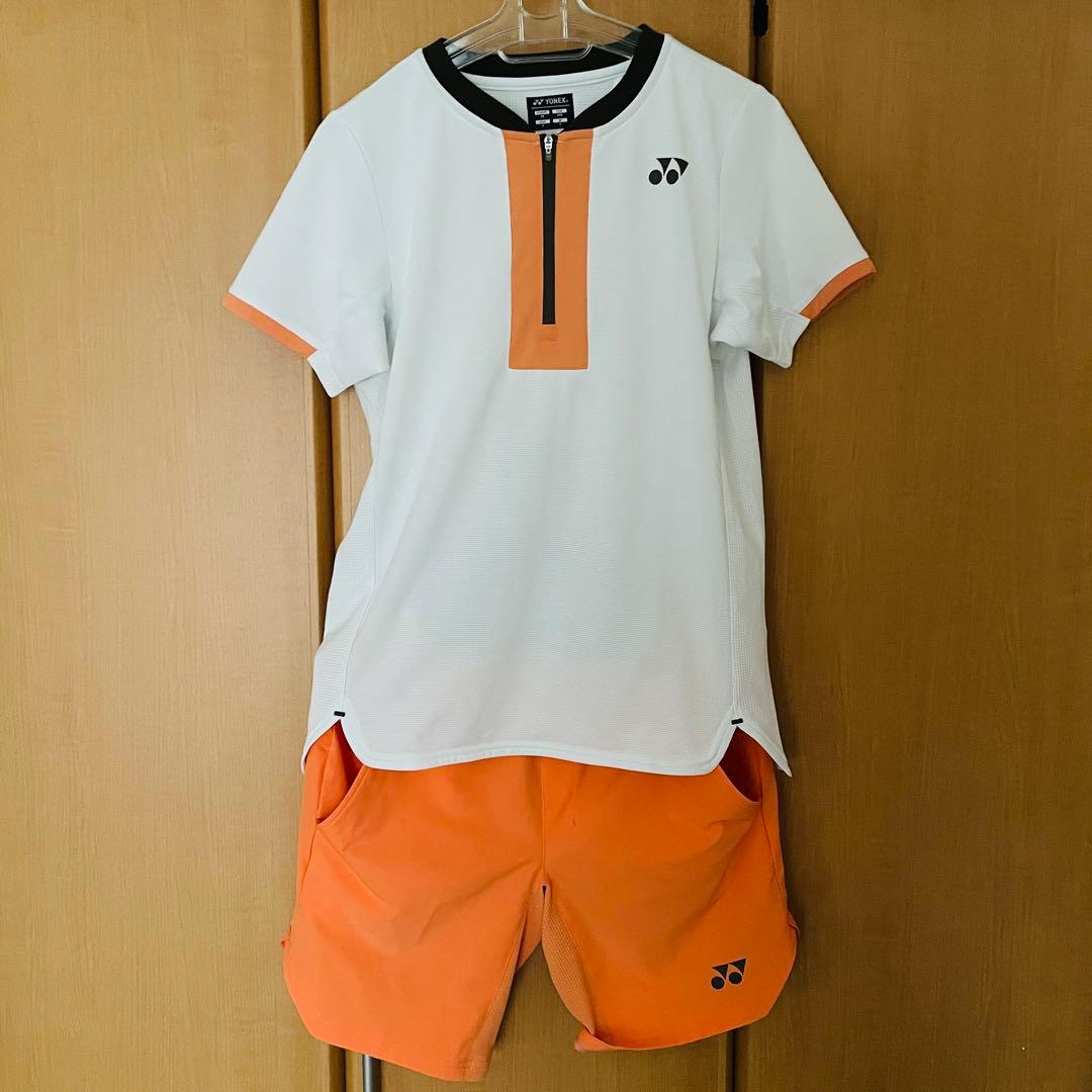 ヨネックス YONEX 10626 シャツ+15198 ハーフパンツ S 美品