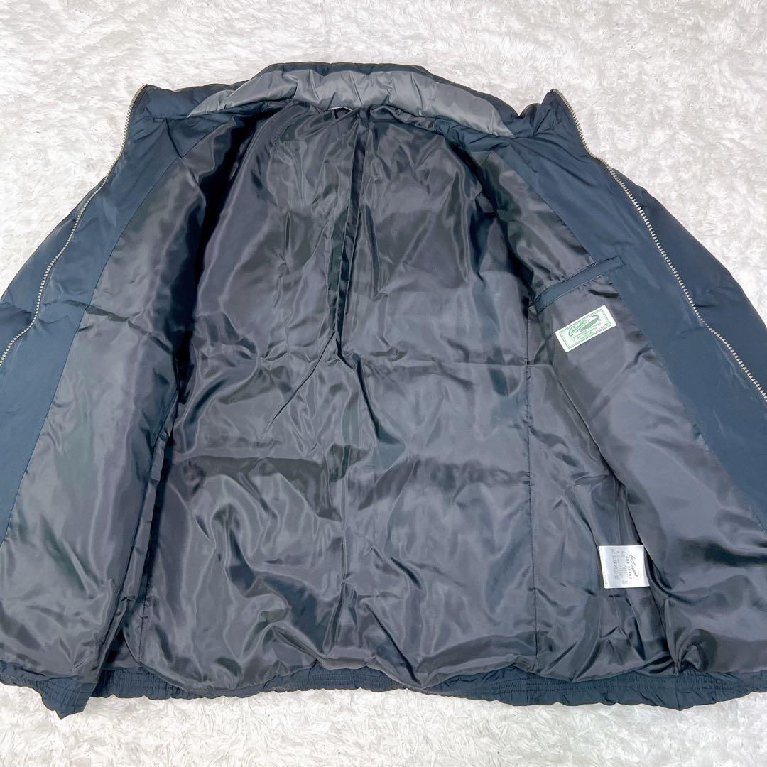 新品・未使用✨クロコダイル ダウンジャケット ブラック L