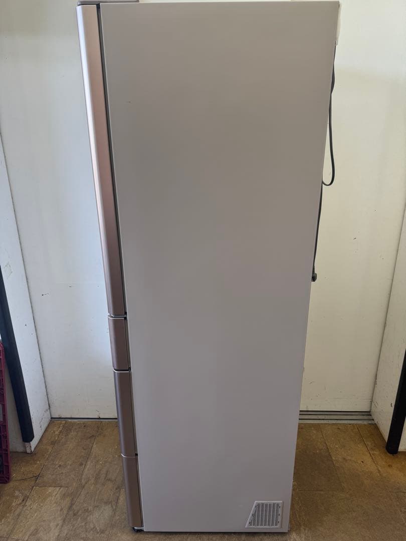 F058 HITACHI 大型冷蔵庫　観音開き　430L 自動製氷