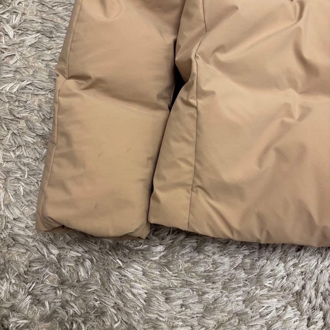 UNIQLOユニクロ シームレスダウンパーカー ベージュ XL レディース