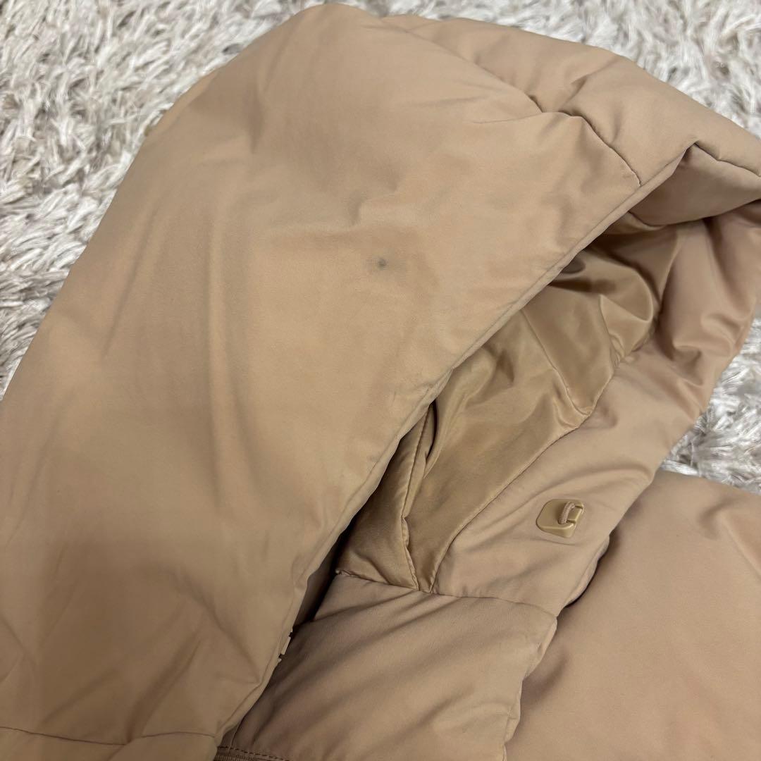 UNIQLOユニクロ シームレスダウンパーカー ベージュ XL レディース