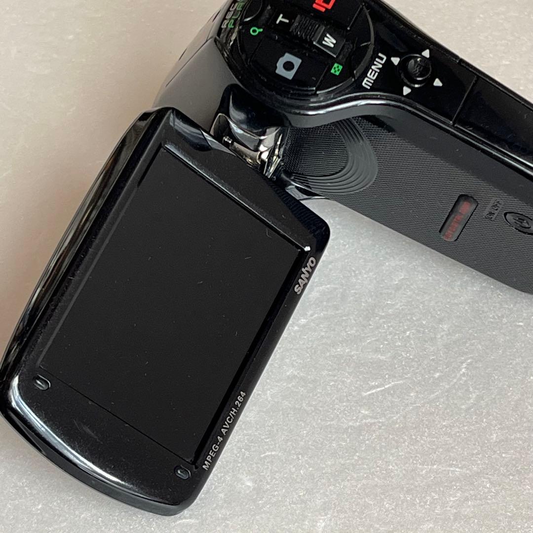 ☆人気稀少☆SANYOデジタルムービーカメラXacti DMX-CG9ブラック