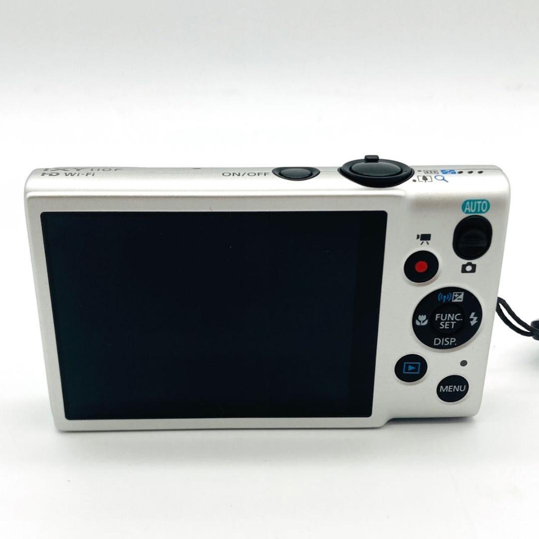 【美品】 Canon IXY 110F デジカメ Wi-Fi機能搭載 シルバー