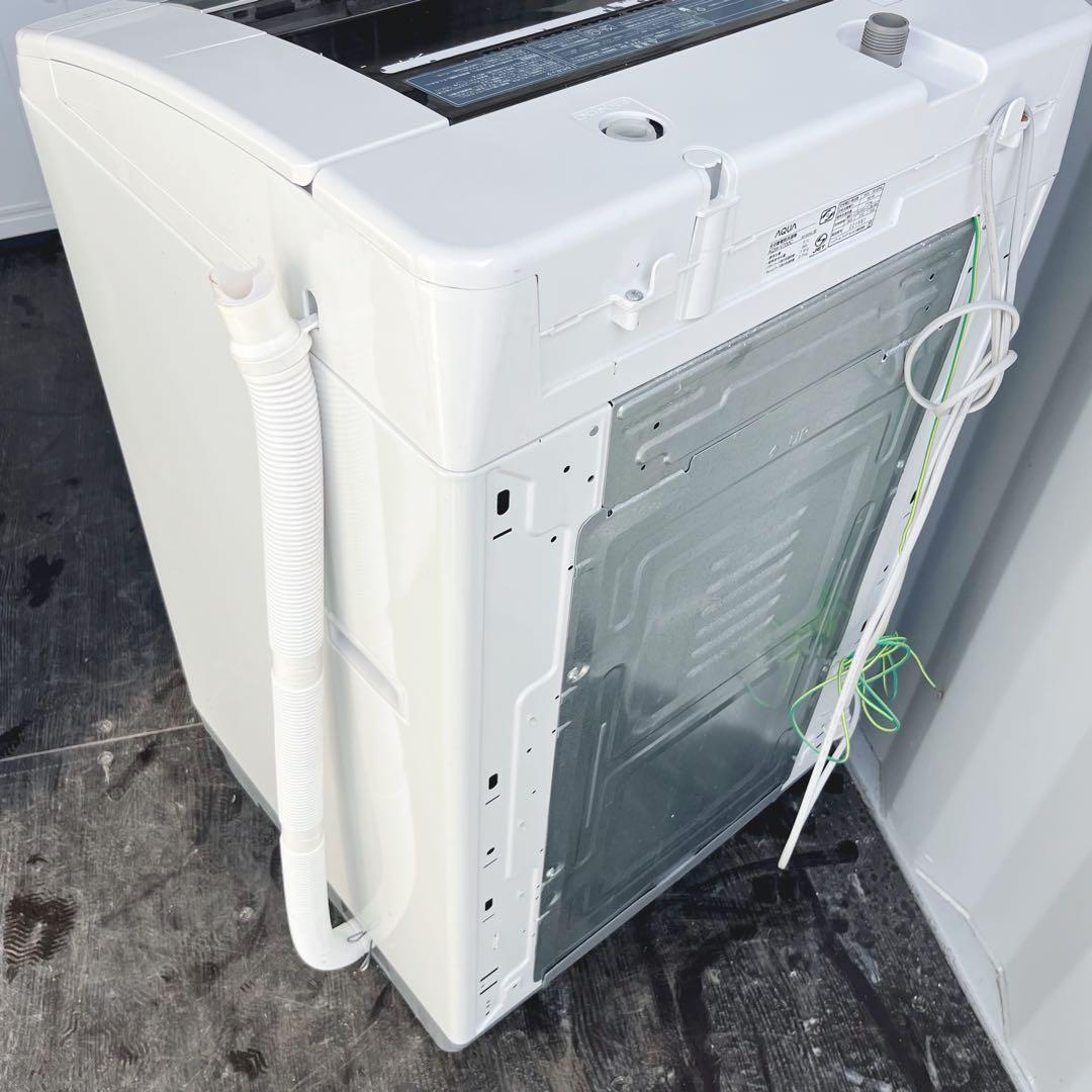 97取付無料！完動品！AQUAインバーター搭載高性能7kg洗濯機！冷蔵庫