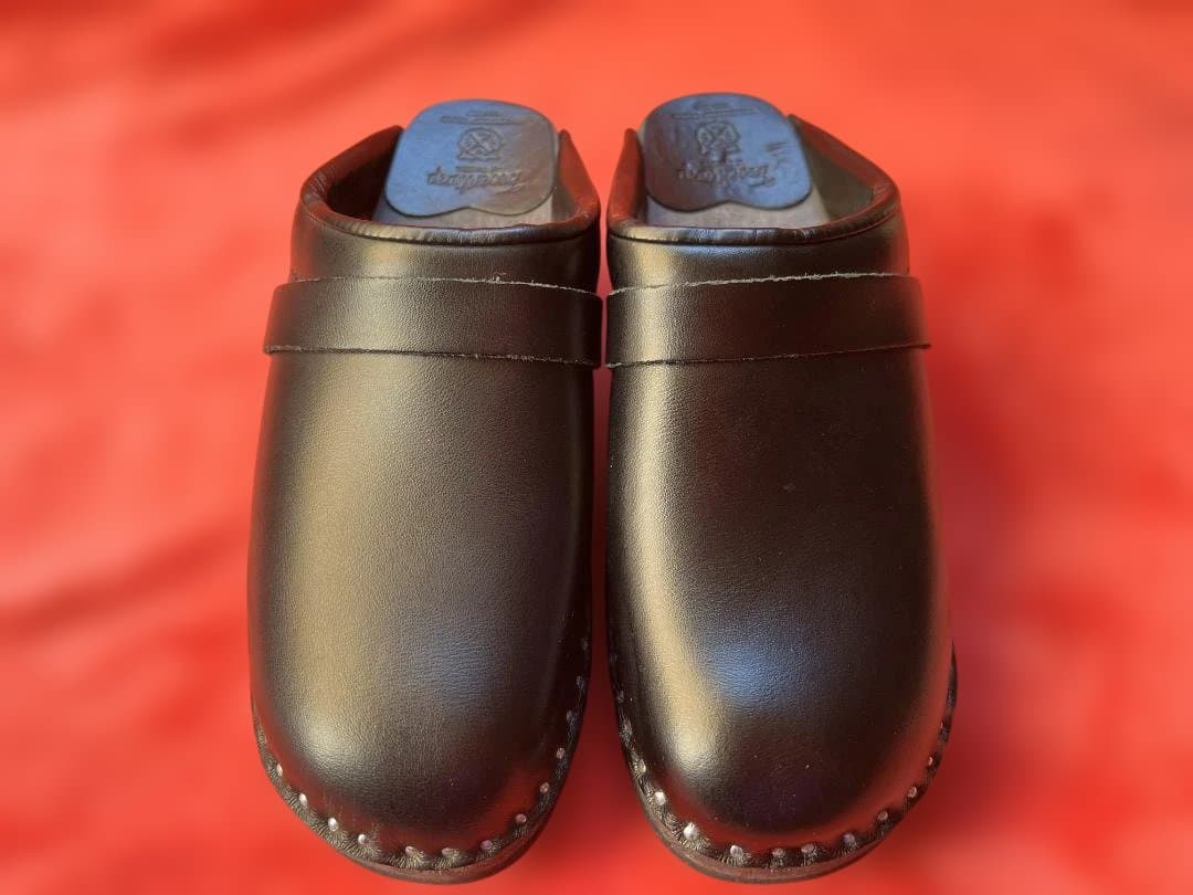 Y*ー様 値下げ中TROENTORP（トロエントープ）/サボ/ 黒/37/本革