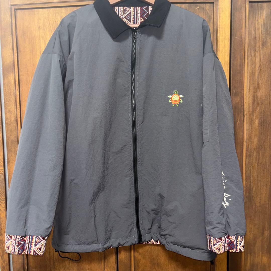 SimianRing 2way jacket RED/GRAY XLサイズ