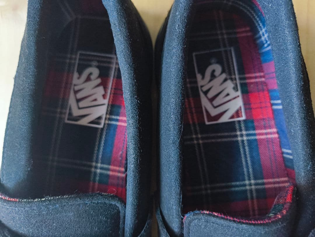 VANS　FUDGE　フリンジ　ローファー　スニーカー　25センチ