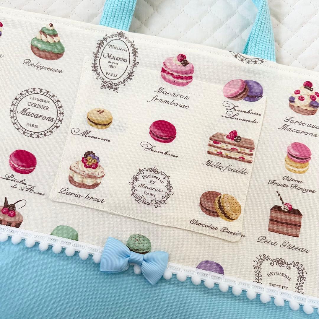 コルク⭐︎レッスンバッグ等4点女の子入園入学セットハンドメイド