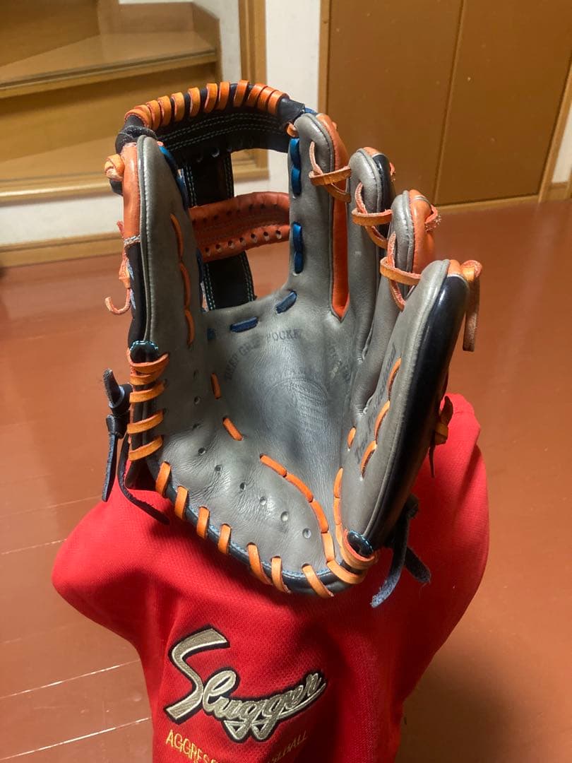 犬*叉様 スラッガー　軟式大人用内野手用グラブ