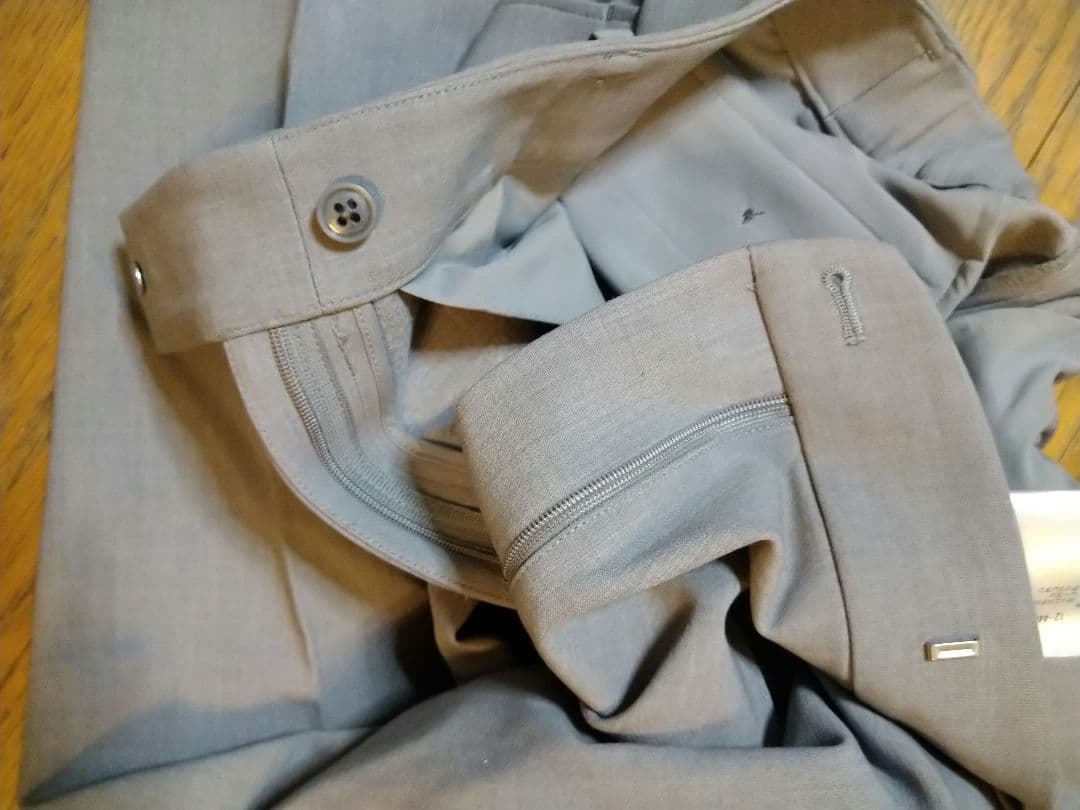 今季PLST　プラステ　セットアップ　ノーカラー　グレー　XLサイズ