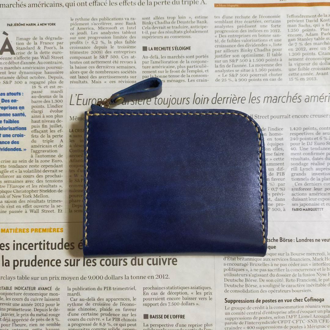 【mthree】ルガトショルダー　L字ファスナーウォレット