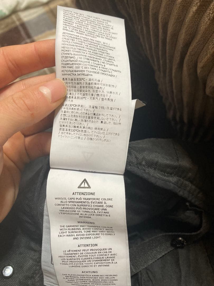 正規品STONE  ブラックカーゴパンツw30