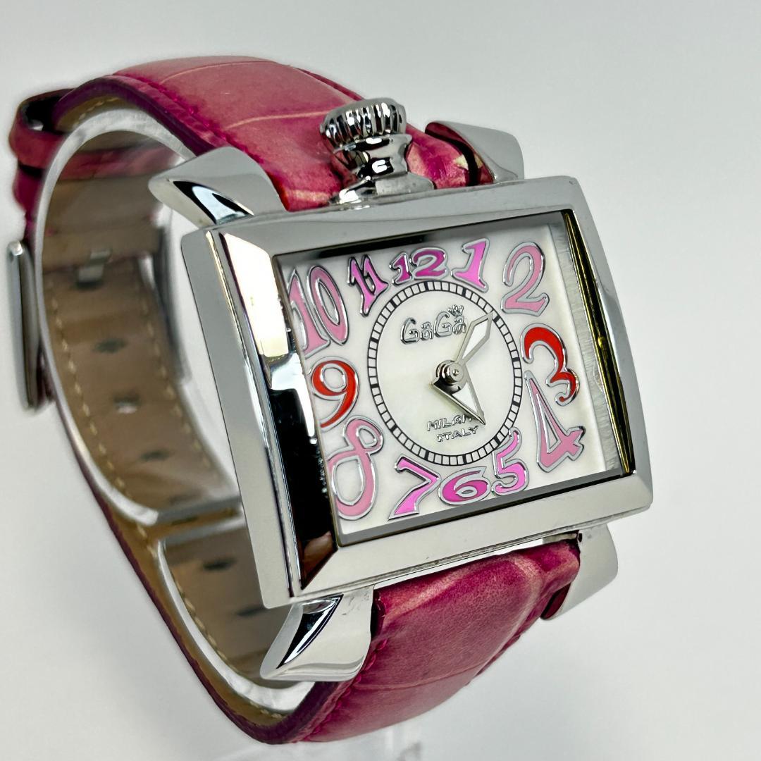 【人気】GaGa MILANO ガガミラノ ナポレオーネ 36 シェル文字盤