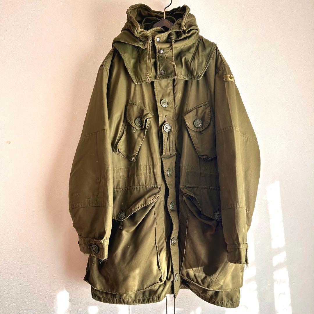 【70s】カナダ軍 ECW コンバットパーカー フルセット